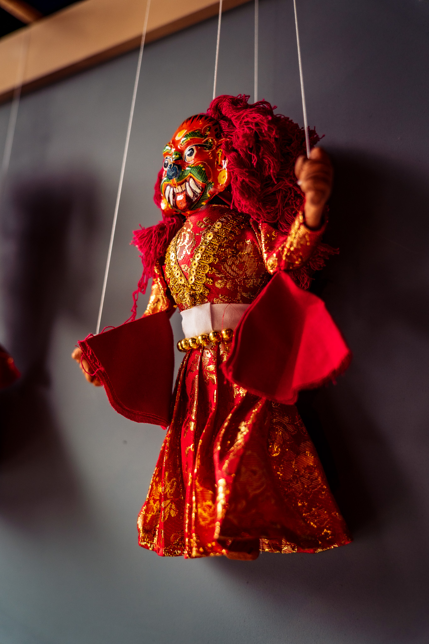 Traditional Nepalese Marionette Doll