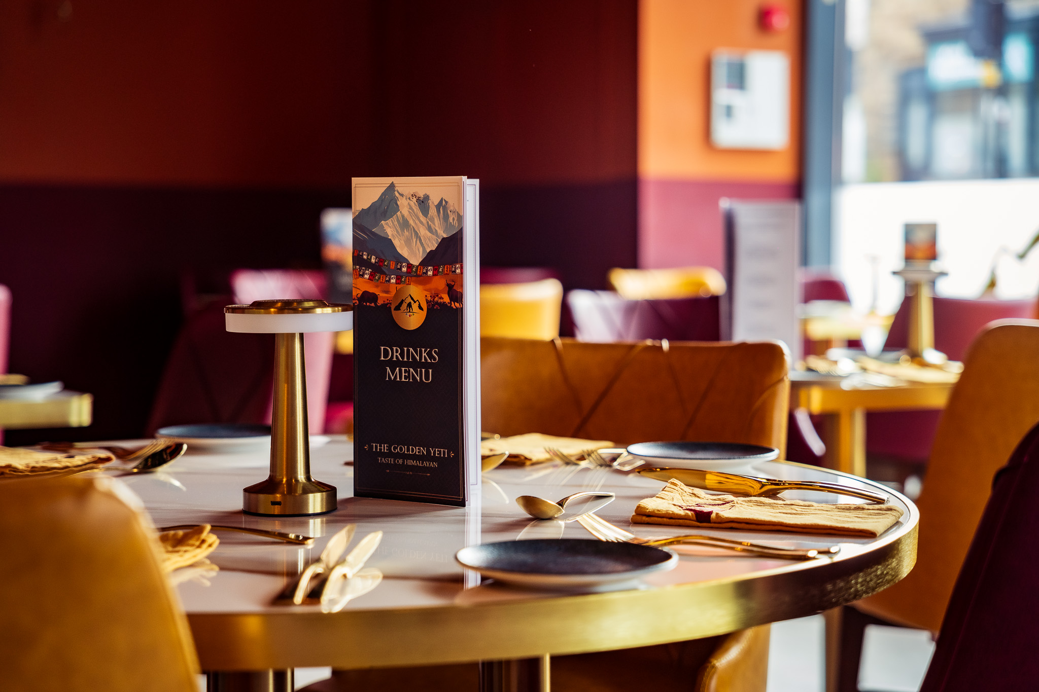 Drinks Menu & Table Setup
